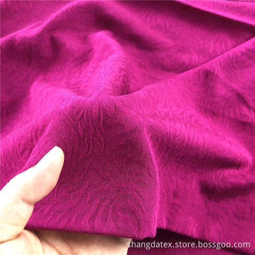 Rayon Jacquard Solid Fabrics